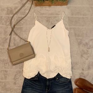 Massimo Dutti Gorgeous White Camisole